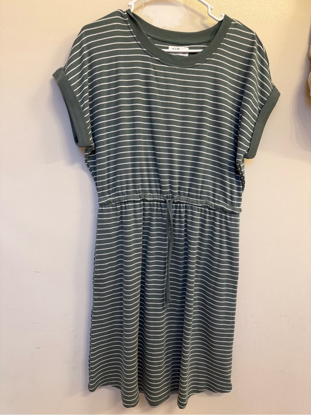 Maurice’s green and blue Striped Drawstring Waist Dresses size med both 4 price